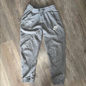 Nike Kids Heather Gray Sweatpants